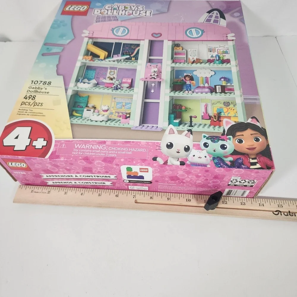 LEGO‎ Gabby's Dollhouse 10788 DreamWorks Building Set 498 Pieces New Sealed